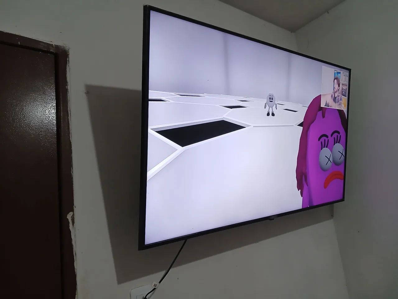 Smat tv 55 polegadas 4k em perfeito estado