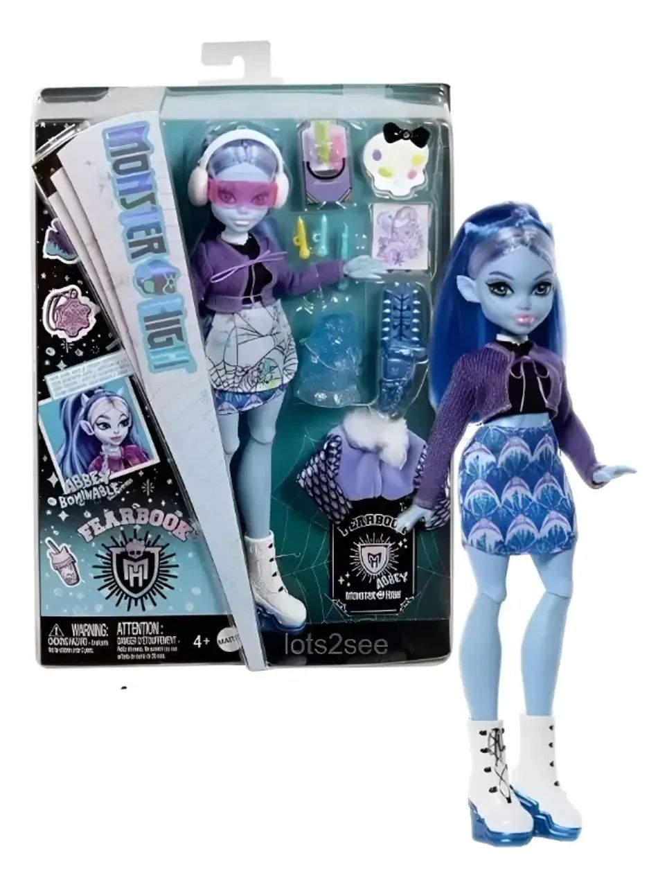 Mattel Monster High Fear Book - Abbey Bominable - Foto 4
