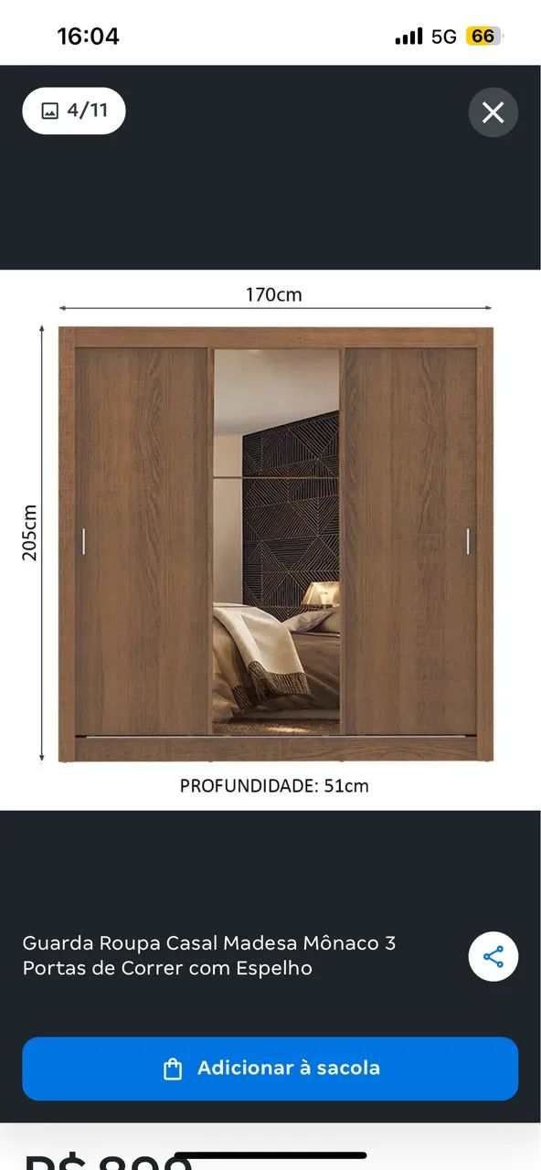 Guarda roupa  - Foto 2