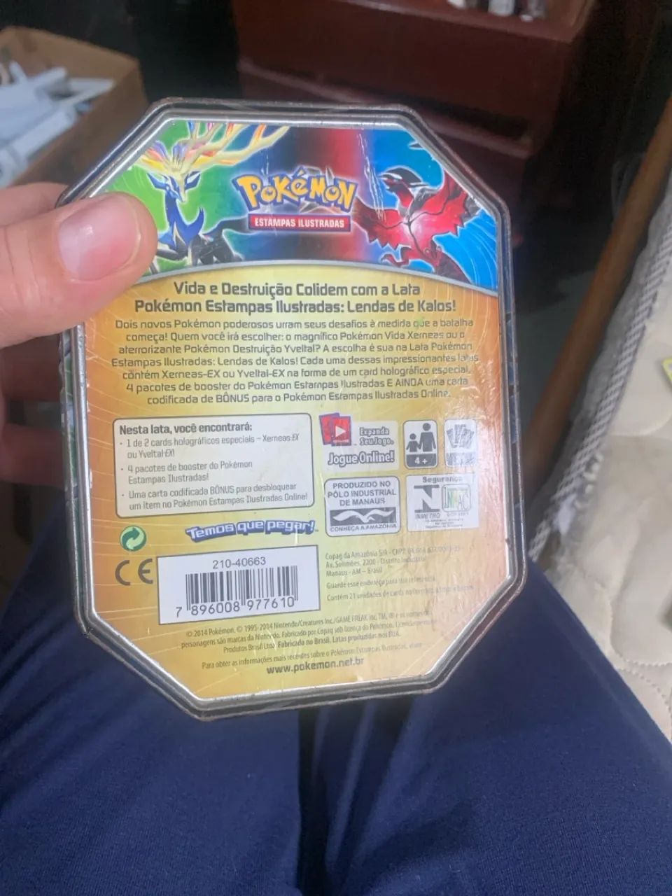 Cartas de Pokémon lata cards game raras booster - Foto 5