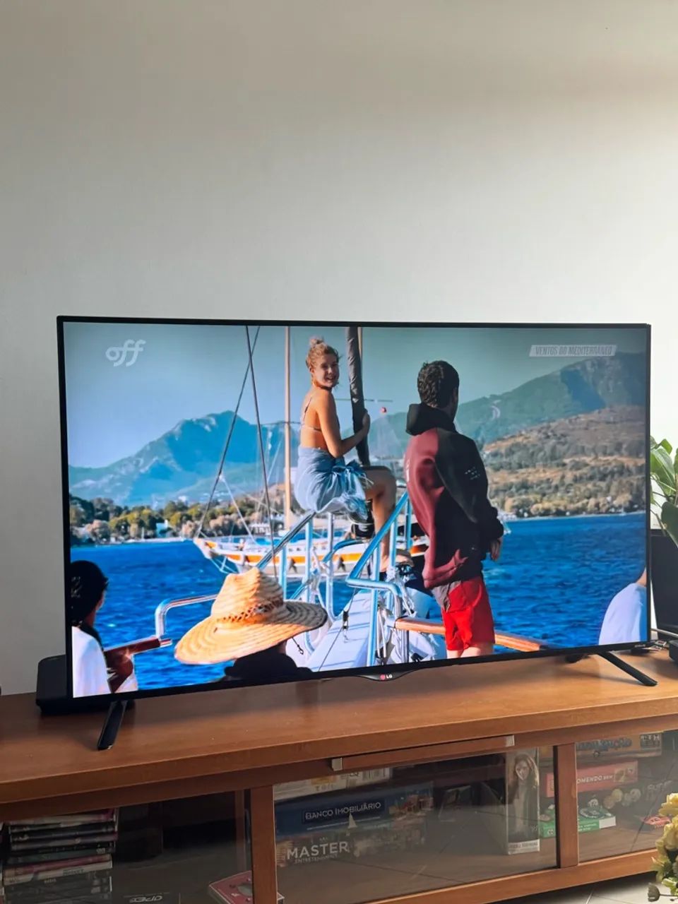 TV LG 55 polegadas funcionando perfeitamente 