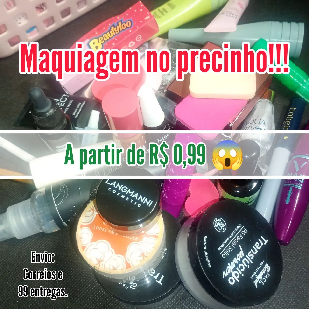 Maquiagem no PRECINHO!!!