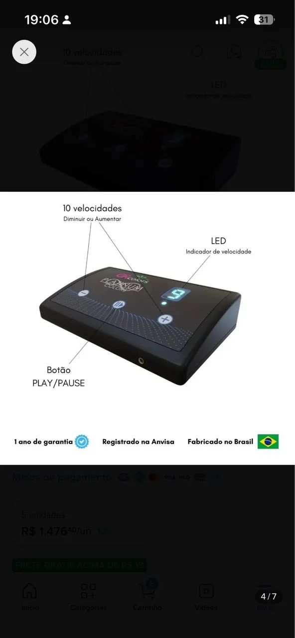 Dermografo para Micropigmentação  - Foto 2