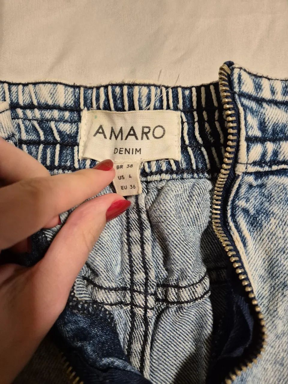 Short Jeans Amaro - Foto 3