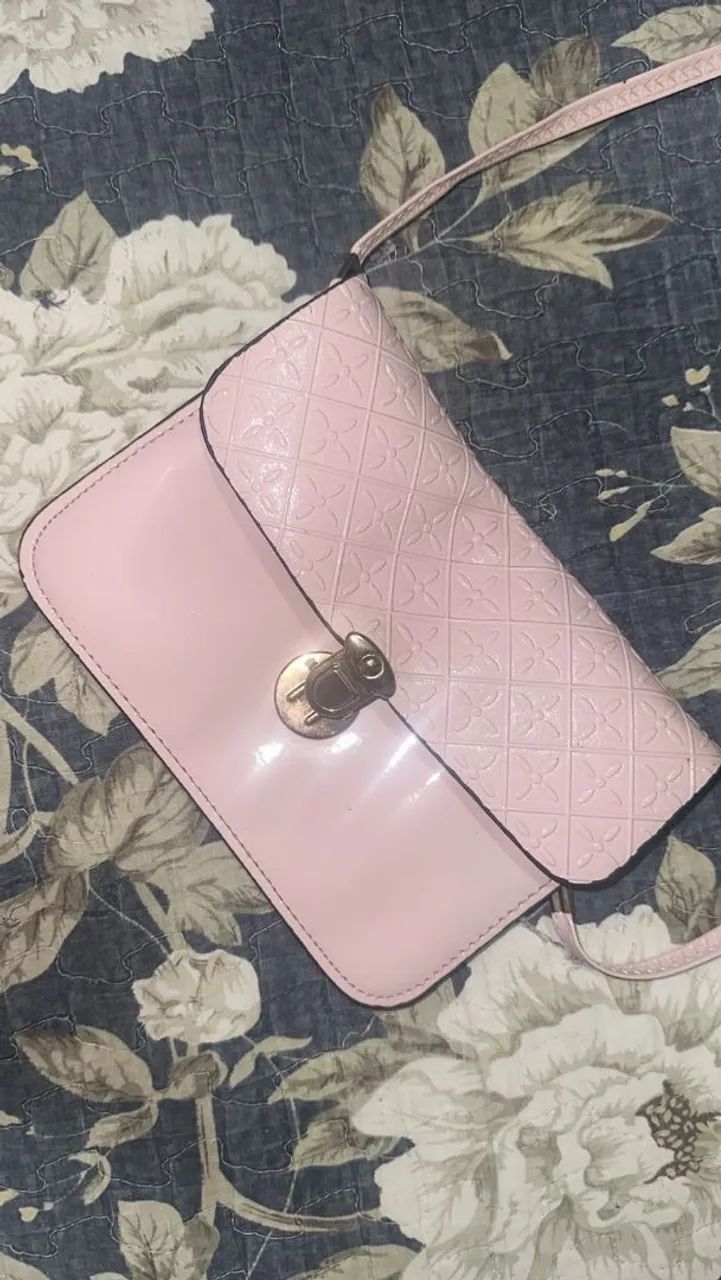Bolsa transversal rosa - Foto 5