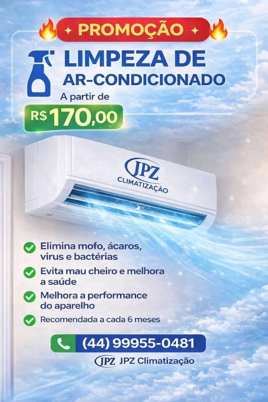 Limpeza de ar condicionado 