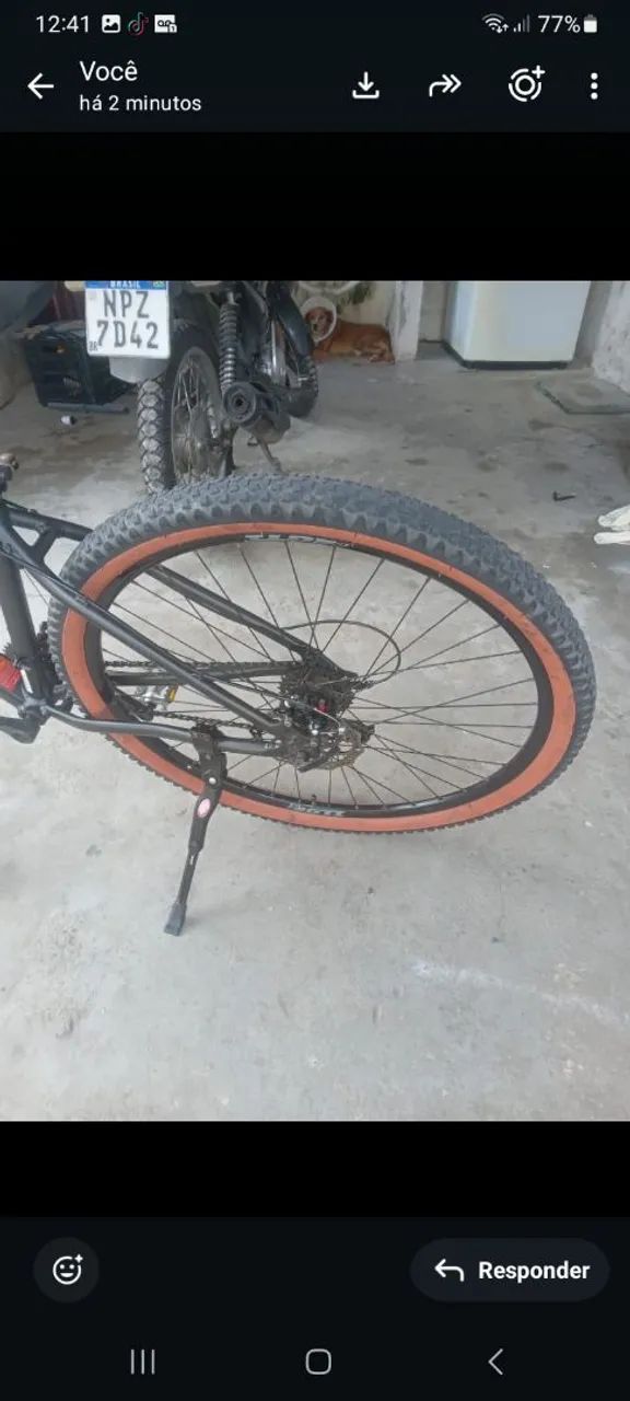 Estou vendendo uma bicicleta  - Foto 2