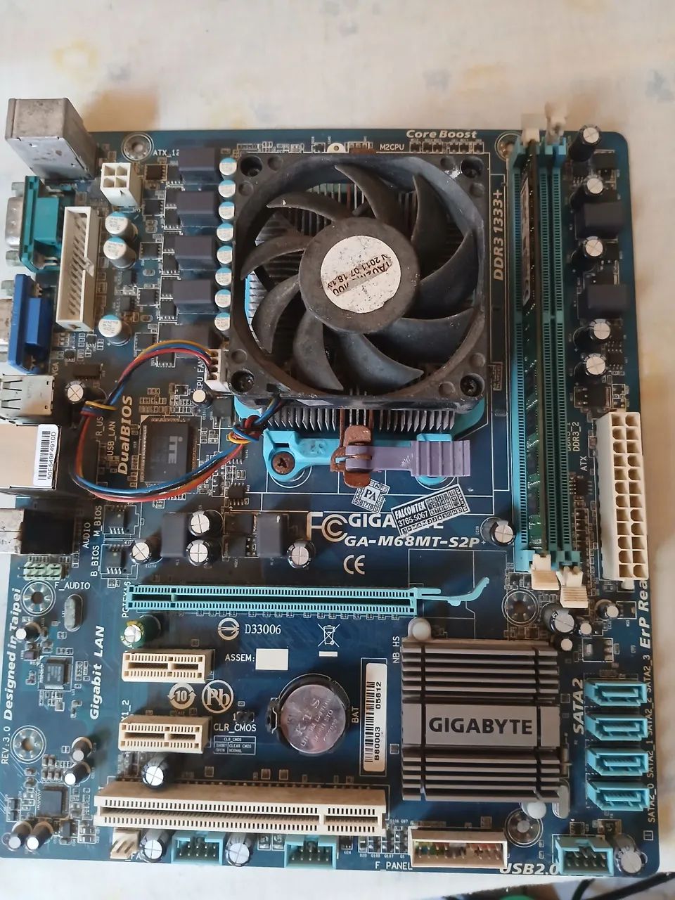 kit amd athlon x2 240 4 4gb ram DDR3