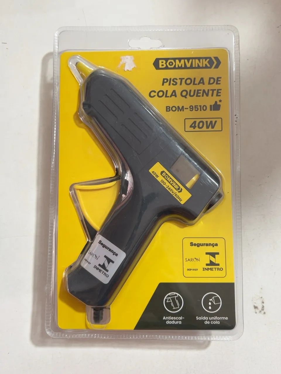 Pistola de cola quente