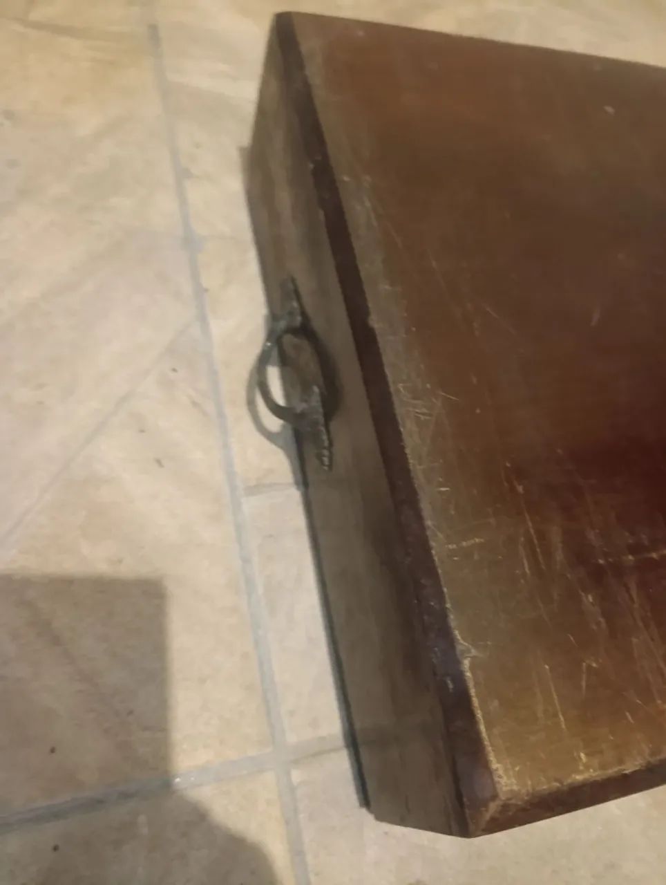 Porta  faqueiro vazio antigo  - Foto 3