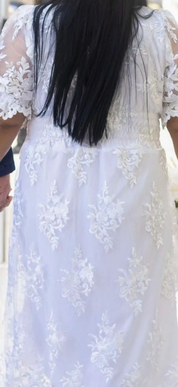 Vestido de noiva civil - Foto 5