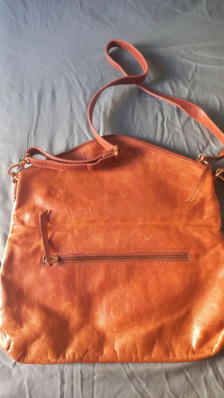 BOLSA COURO LEGÍTIMO  CAUBOY - Foto 2