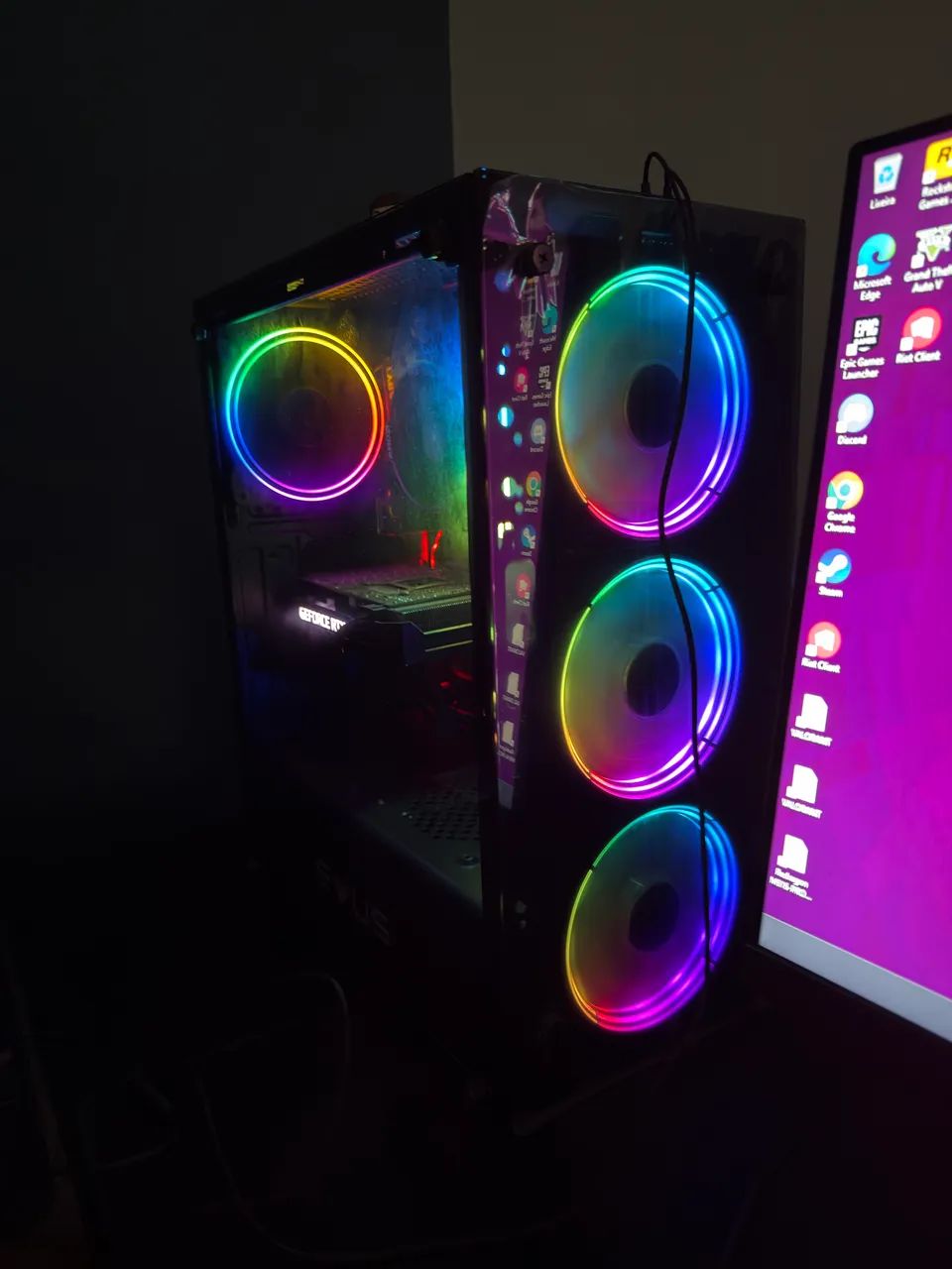 PC Gamer Ryzen 5 5600 + RTX 3060 OPORTUNIDADE - Foto 2