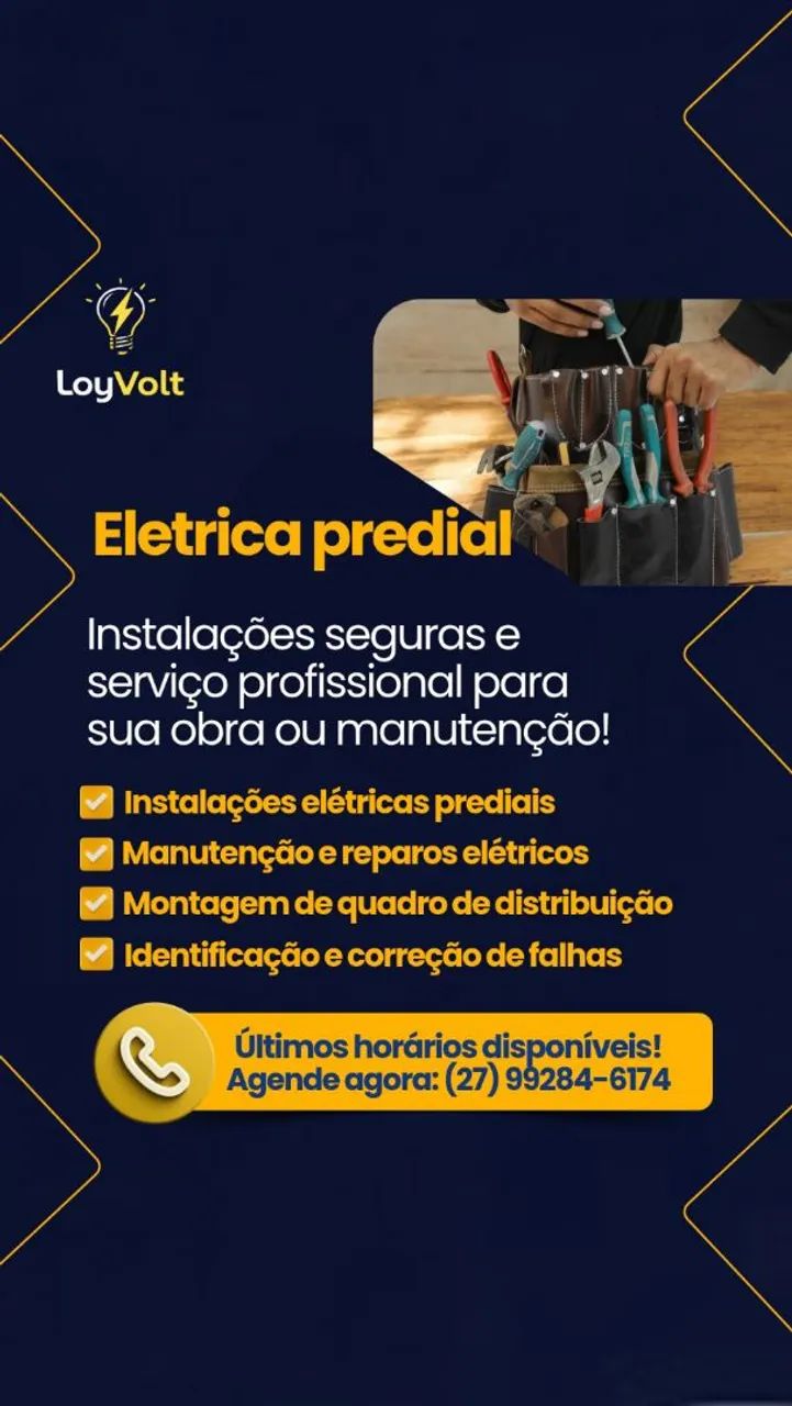 Elétrica, interfone, portão eletrônico 
