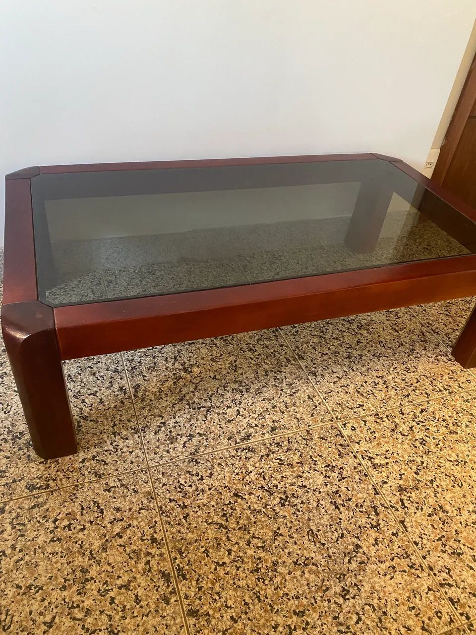 Mesa de madeira maciça vintage - Foto 3