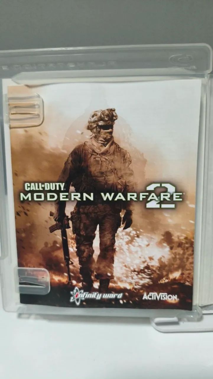 Call of Duty Modern Warfare 2 PS3 - Black Label - Completo