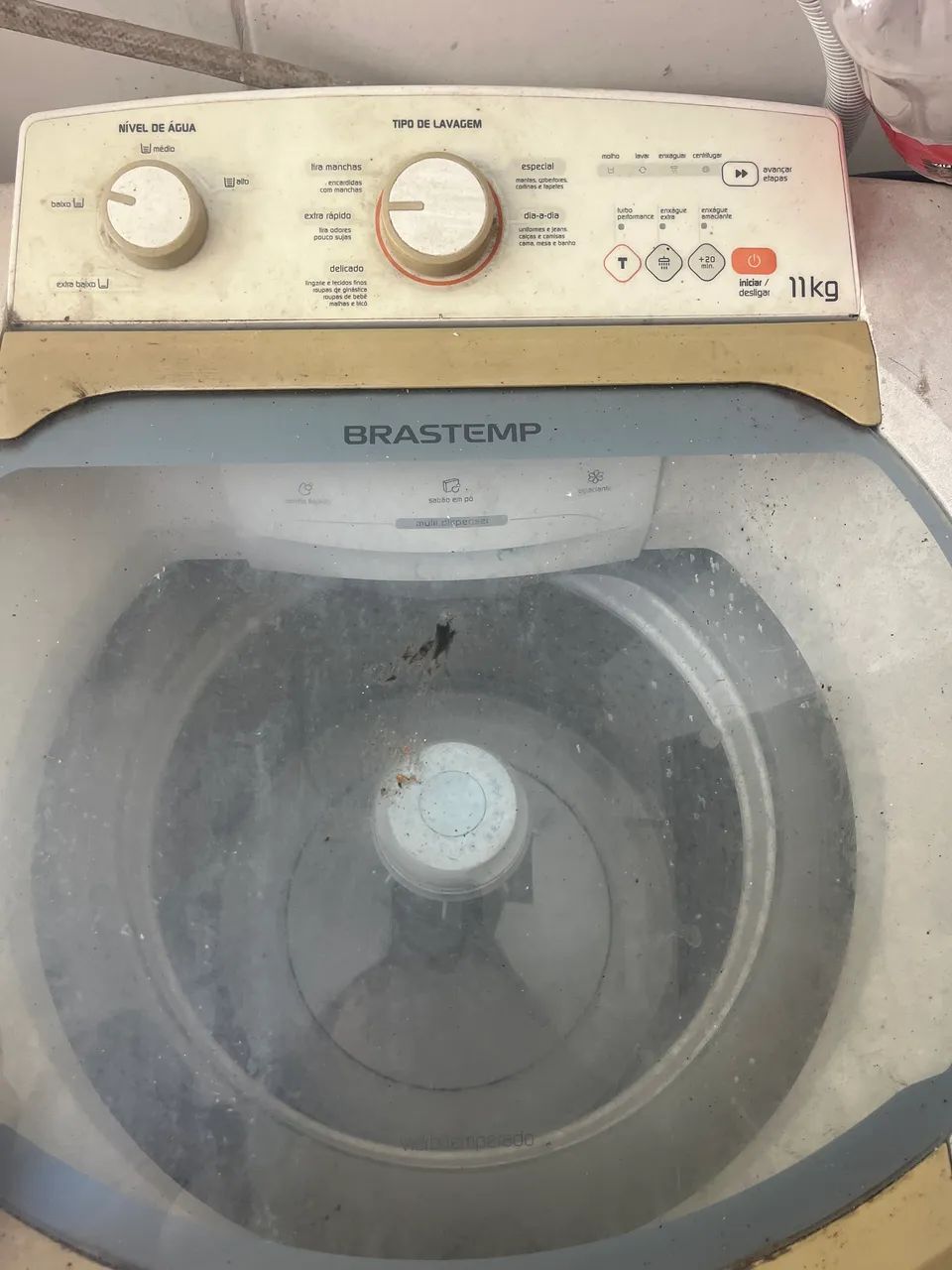 Máquina com defeito 