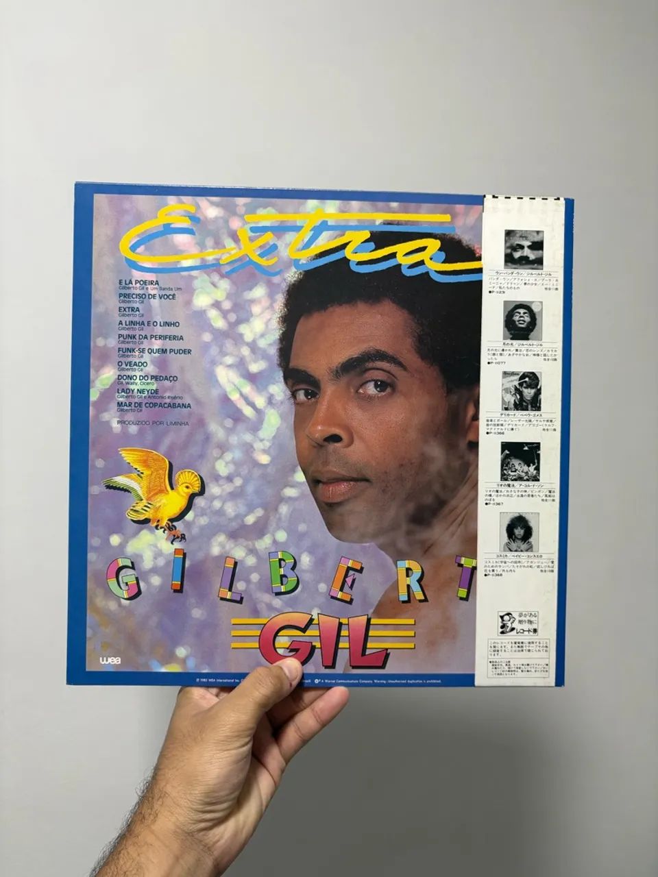 Lp Gilberto Gil - Extra (Importado - Japonês) - Foto 3
