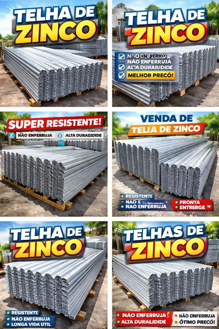 PROMOÇÃO DE TELHA DE ZINCO!  - Foto 2