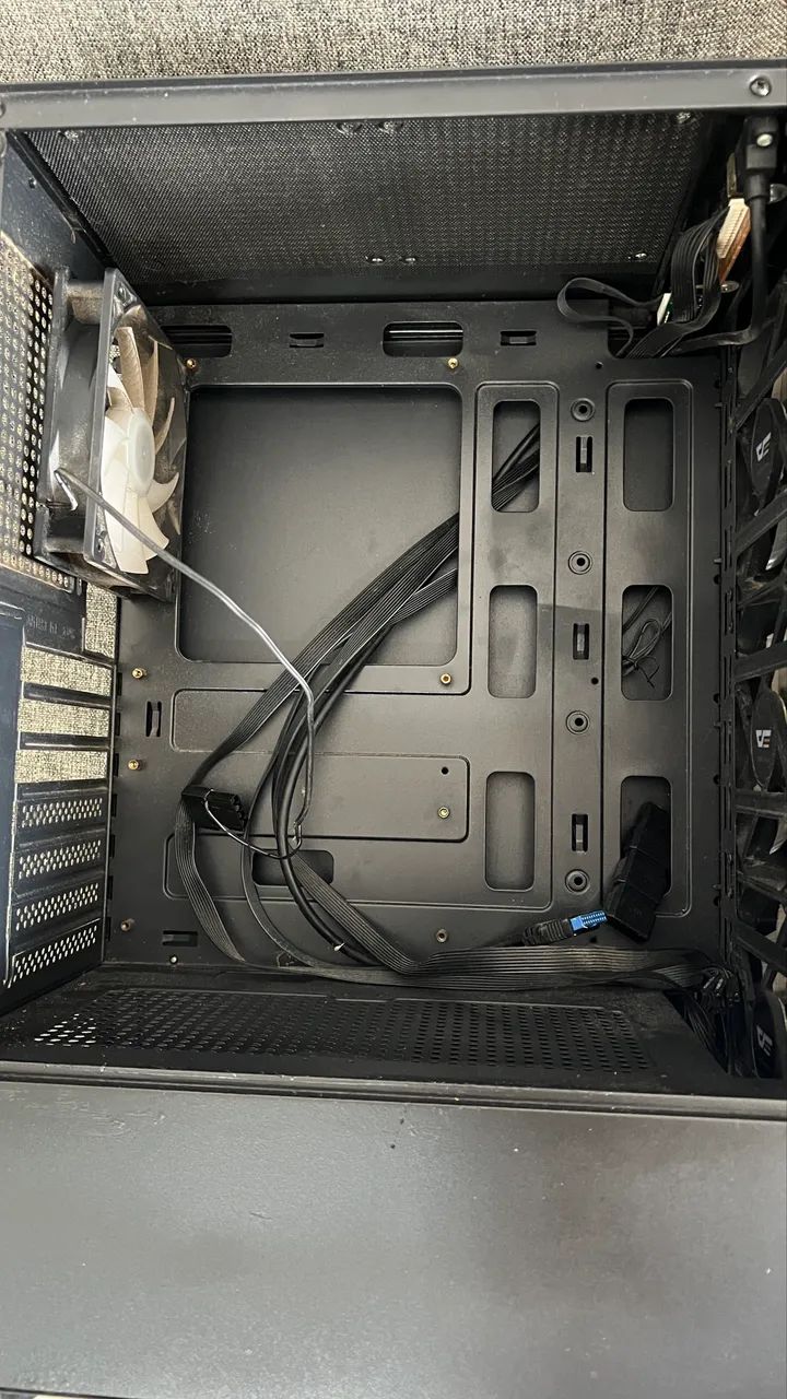 Gabinete gamer com 4 fans - darkflash dk300  - Foto 5