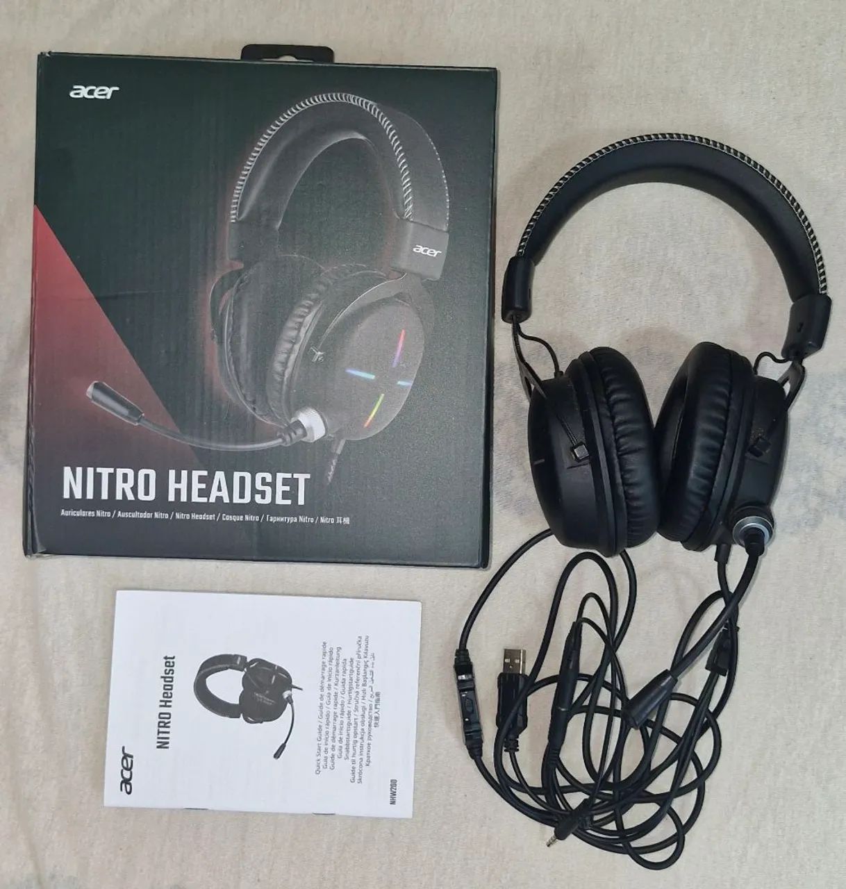 Kit Fone de Ouvido e Mouse Acer Gamer  - Foto 3