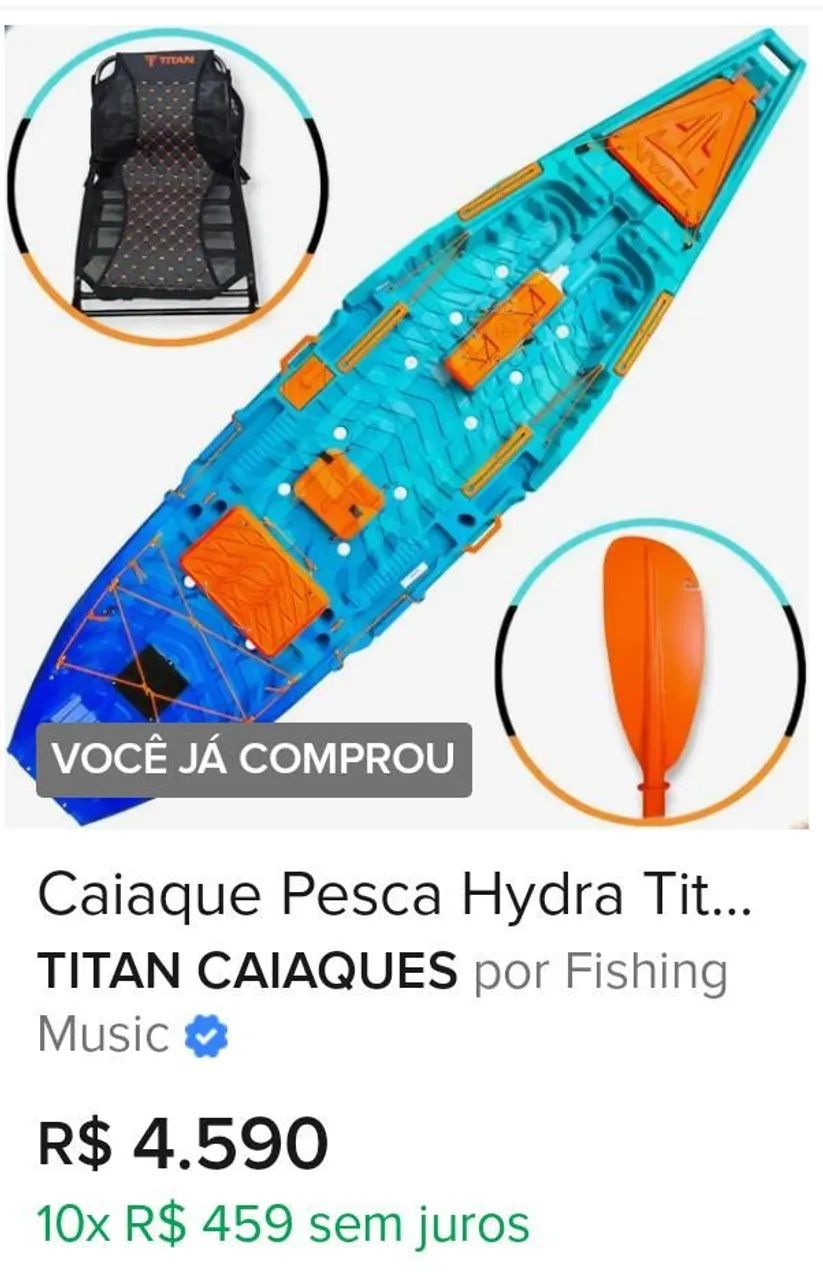 Caique Titan Hydra  - Foto 5