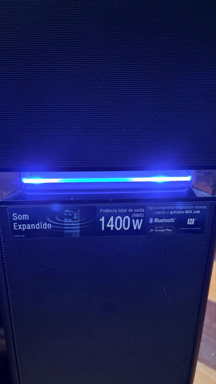 Torre de Som Panasonic 1400W Bluetooth  - Foto 4