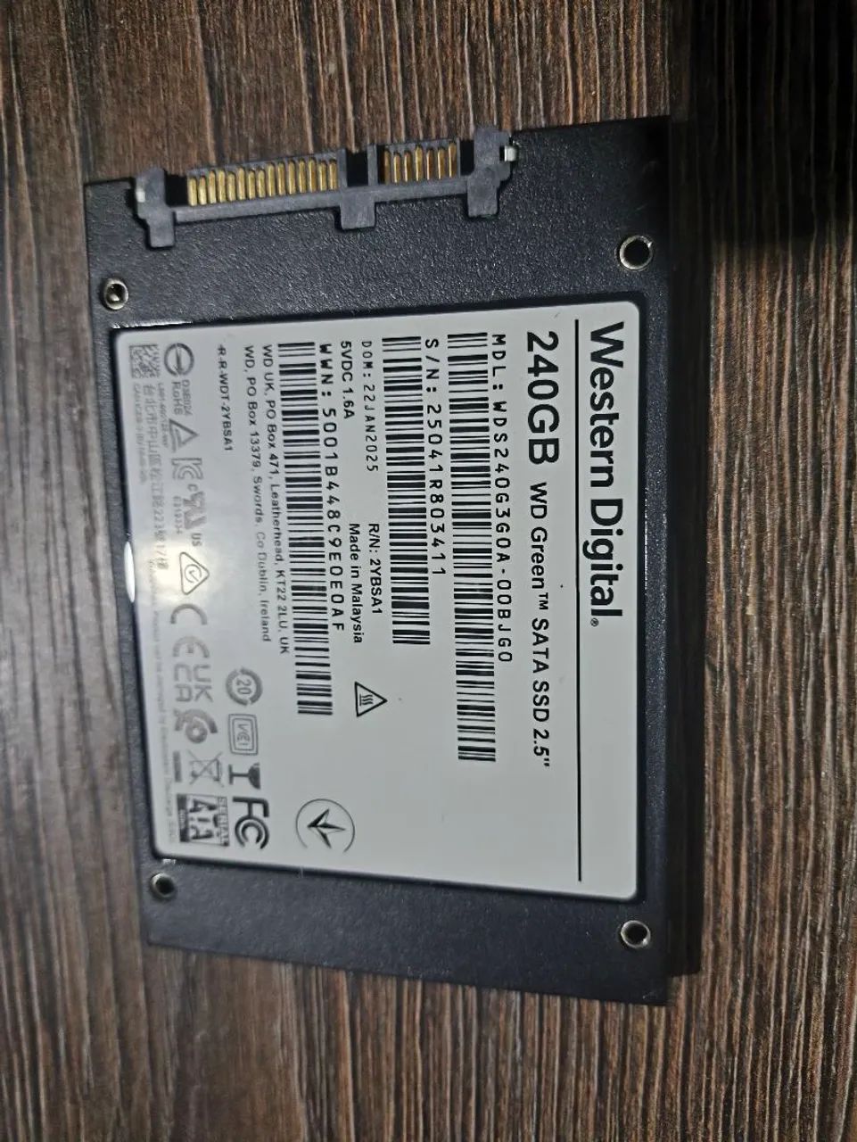 SSD WD GREEN SATA 240GB - Foto 3