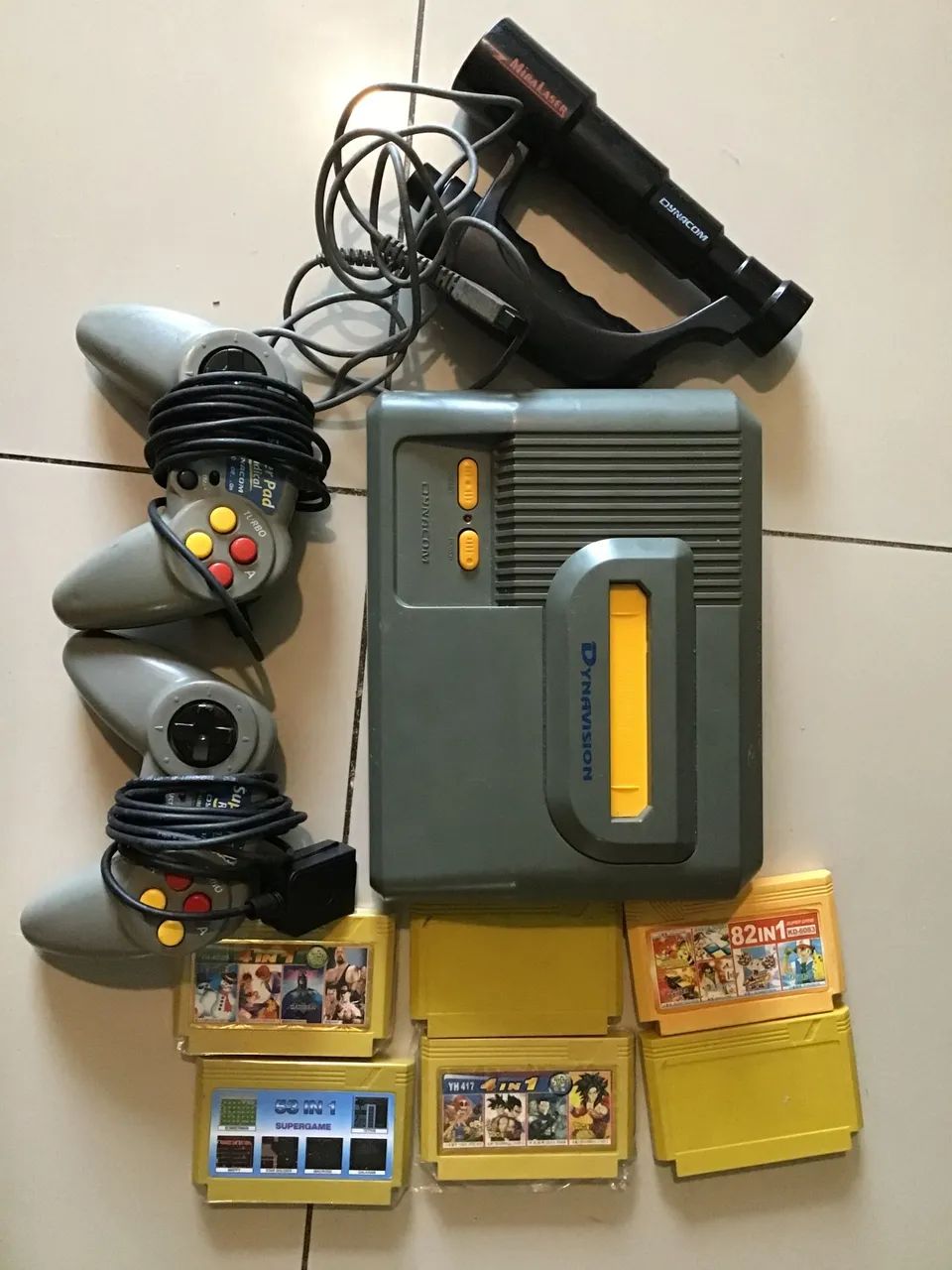 Dynavision + Jogos e acessórios.