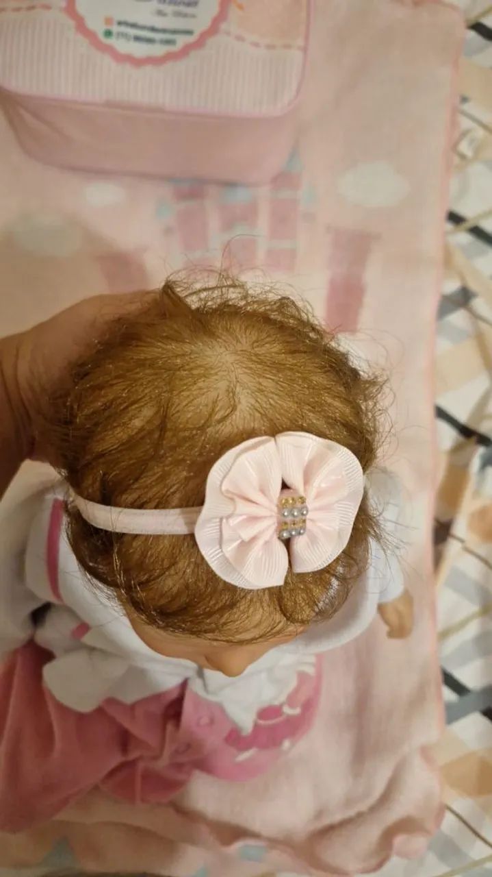 Bebe reborn Rosalie original (com kit) - Foto 5