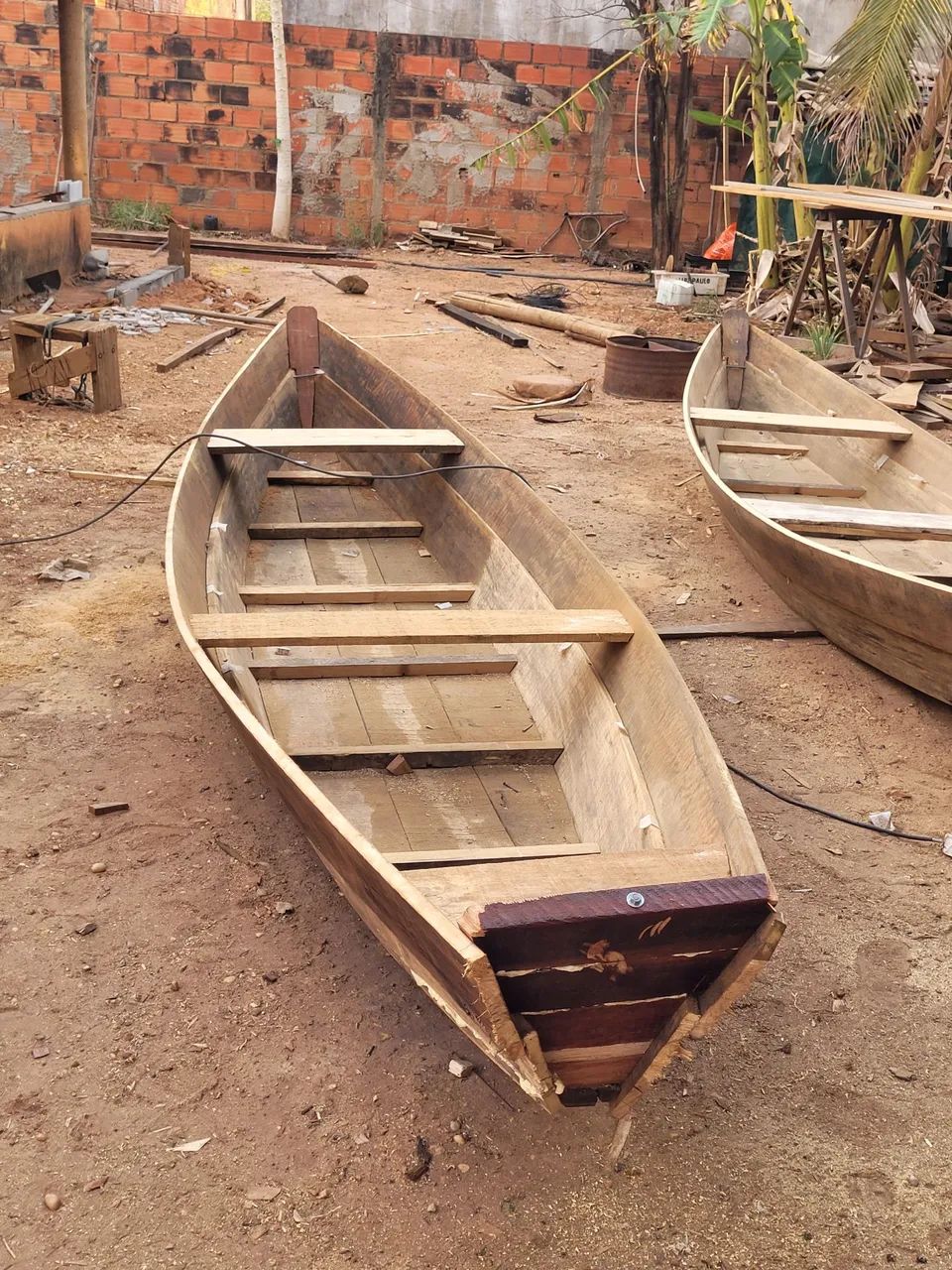 Canoa de madeira - Foto 3