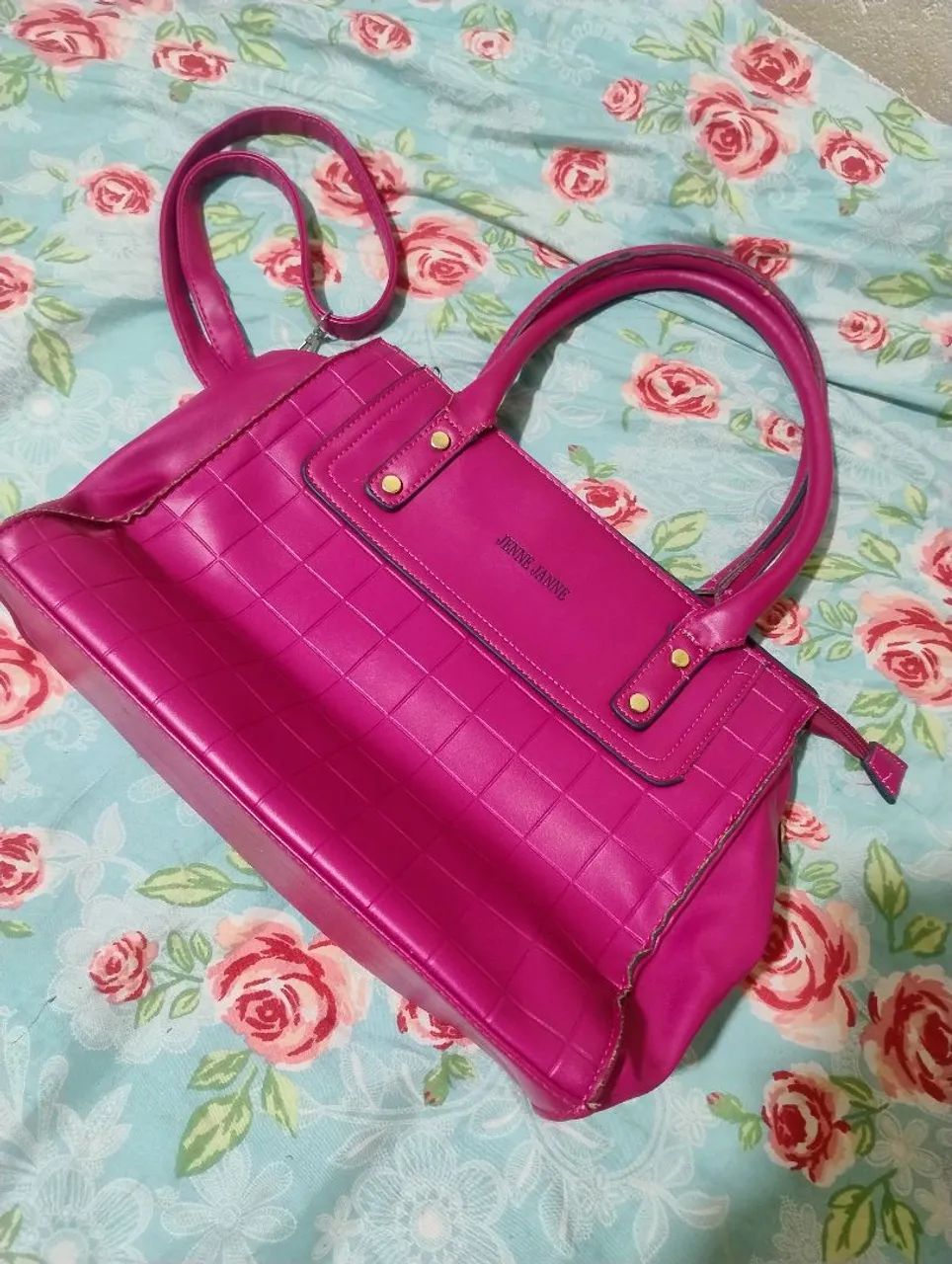 Bolsa feminina rosa - Foto 2