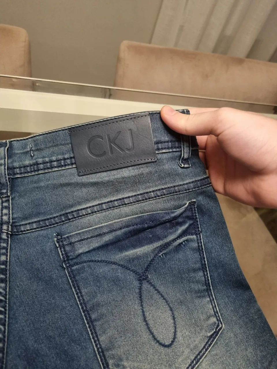 Shorts Jeans Calvin Klein - Foto 4