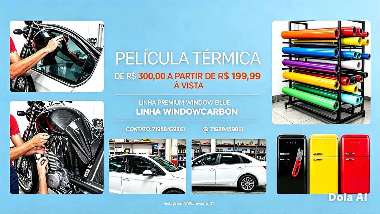 Película e plotagem 