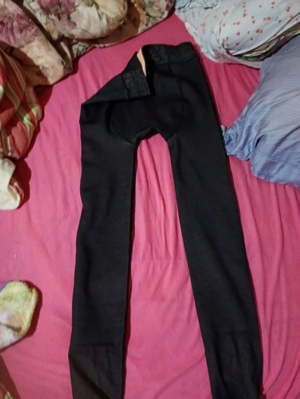 Meia calça estilo cor de pele 