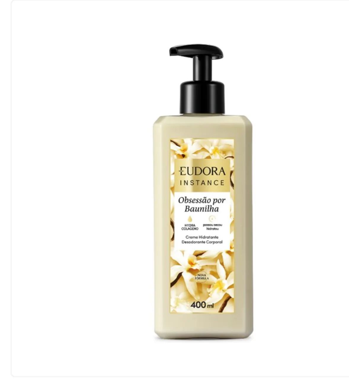 Hidratante obsessão por Baunilha Eudora 400ml