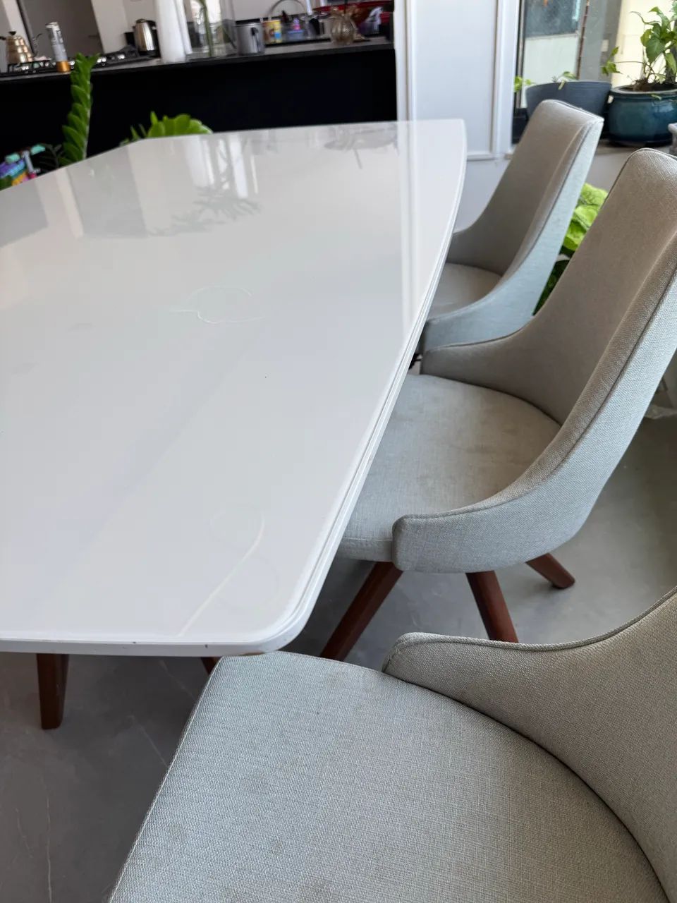 * Mesa de Jantar + 5 Cadeiras - Conjunto Completo - Foto 4