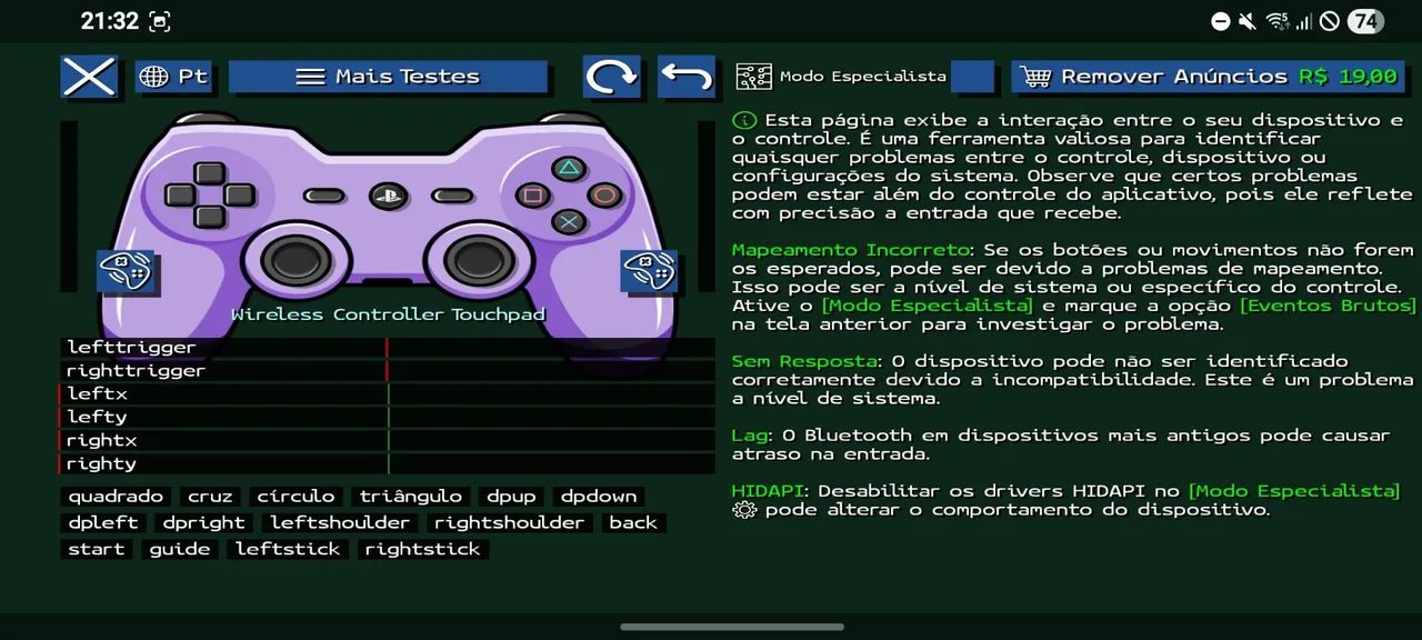Gamepad para Celular - Controle Sem Fio Bluetooth Compatível com Android, IPhone, PC, Xbox - Foto 4