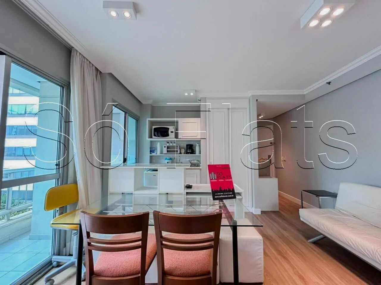 Flat na Rua Bela Cintra nos Jardins próx da Av. Paulista e Metrô Paulista, disponível para - Foto 4