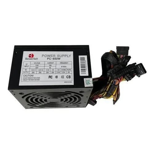 Fonte atx real basontech 650w pc-650w  - Foto 2