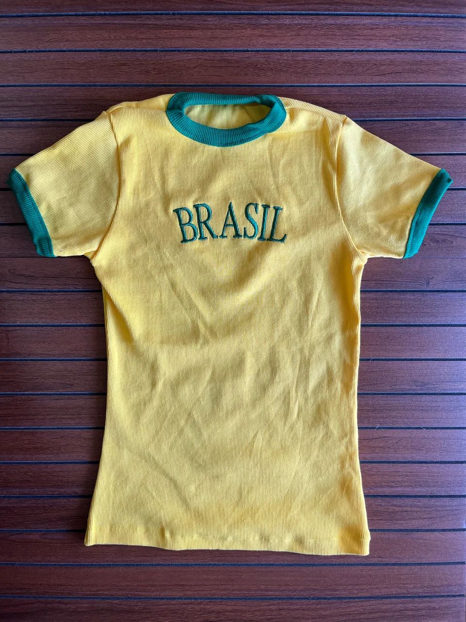 Camisa feminina do Brasil 