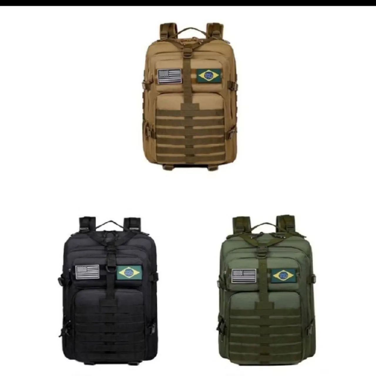 Mochila militar tática reforçada 50 L