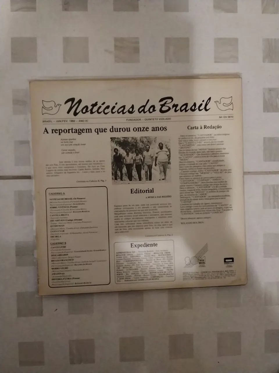 Lp vinil quinteto violado notícias do brasil  - Foto 2