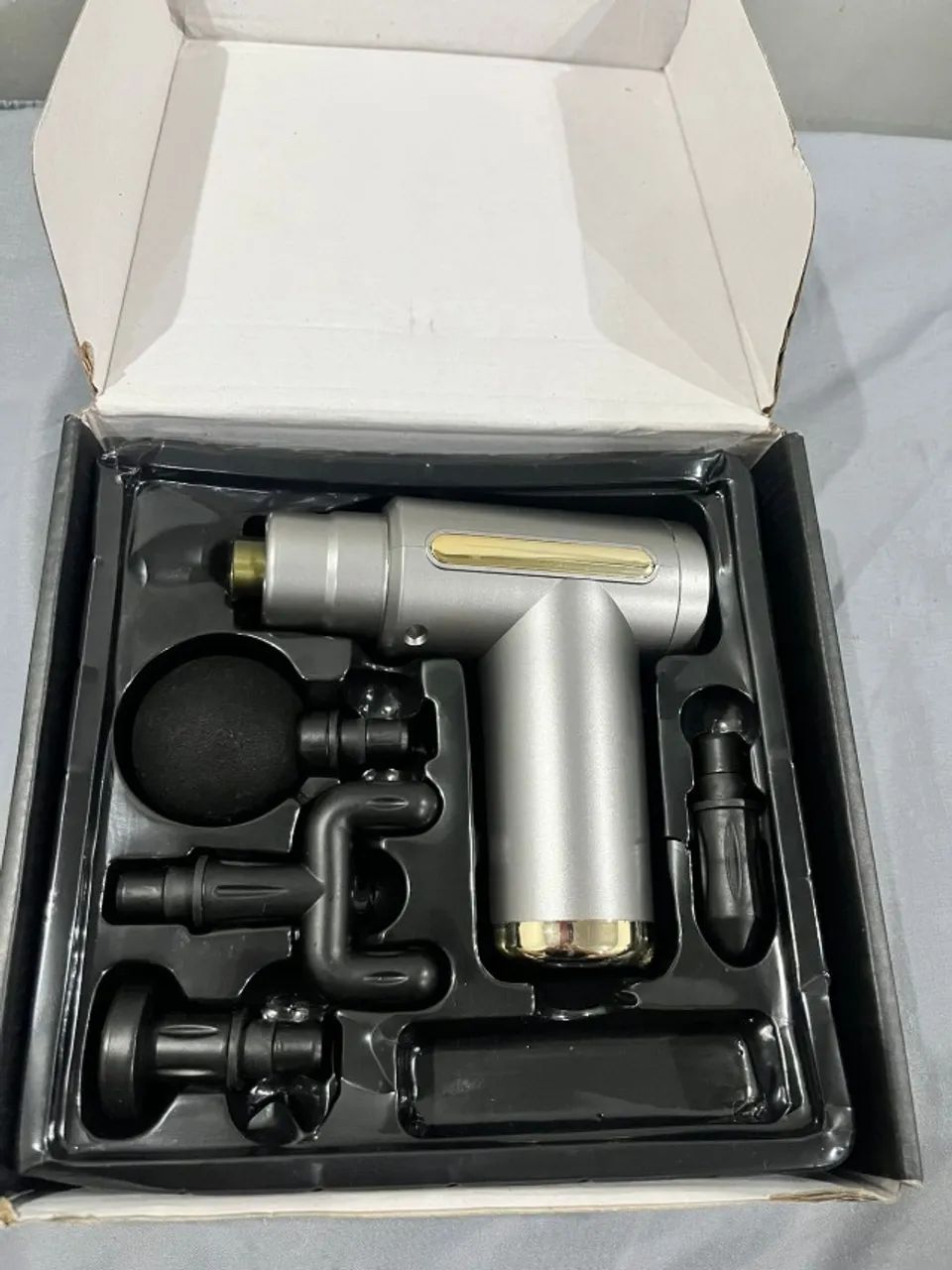 Massageador Elétrico Pistola Liberação Miofascial Relaxante - Foto 2