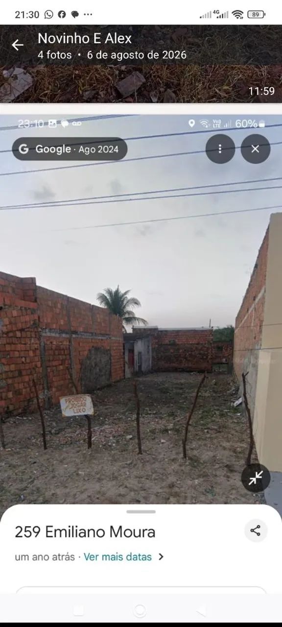 Vendo terreno no Marcos Freire 3