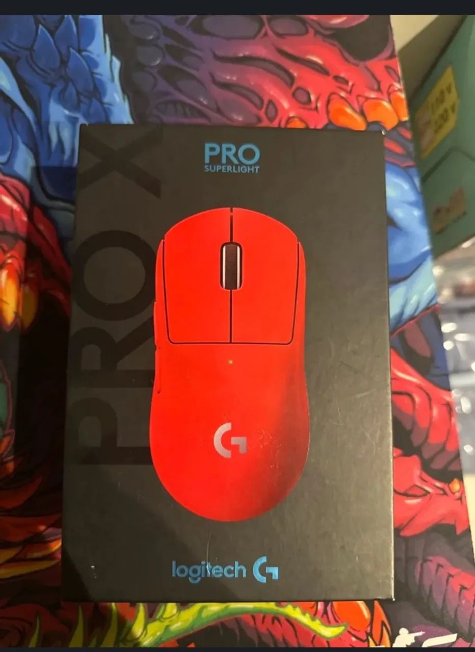 Mouse G pro vermelho