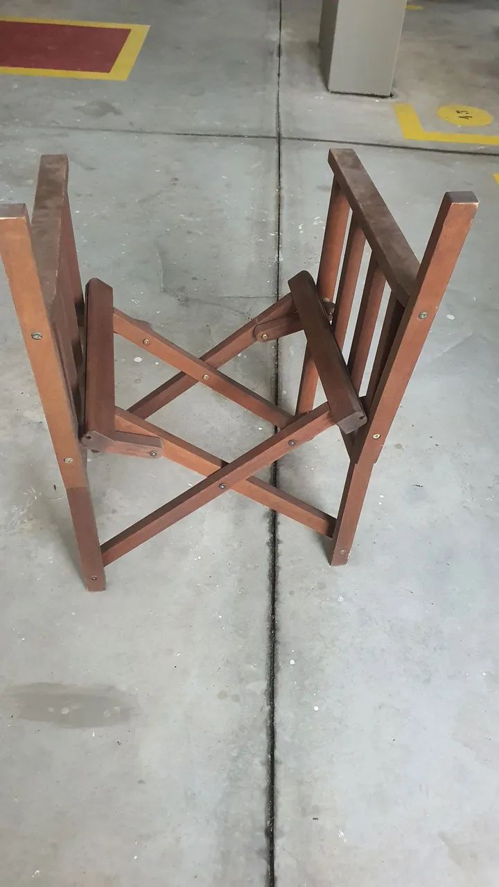 Estrutura de cadeira tipo diretor em ótimo estado! - Foto 5