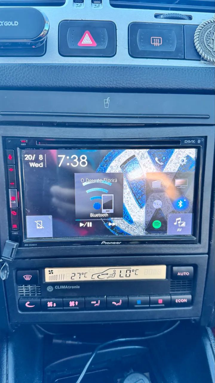 Multimídia Pioneer 2Din CarPlay AVH-5280TV