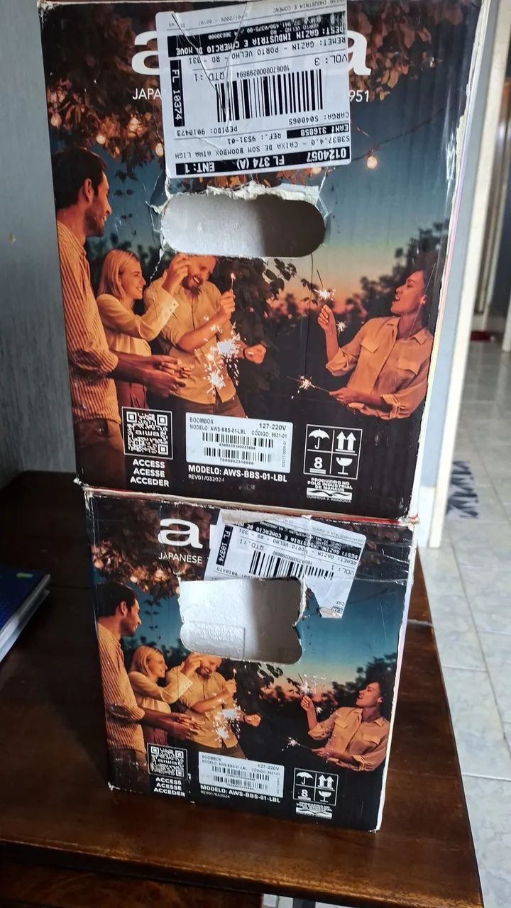 Caixa de som Aiwa - Foto 4
