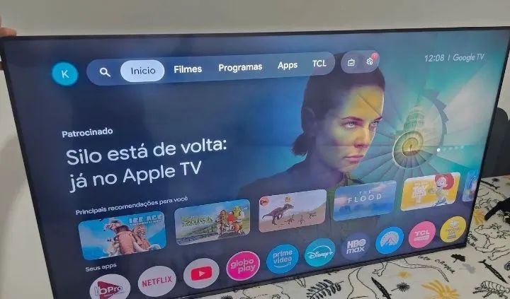 Smart tv 55 polegadas QLED 4K GOOGLE TV, Android. - Foto 4